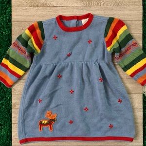 Hanna Andersson knitted dress 80 2